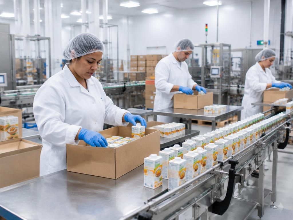 FMCG and food processing manufacturing operation